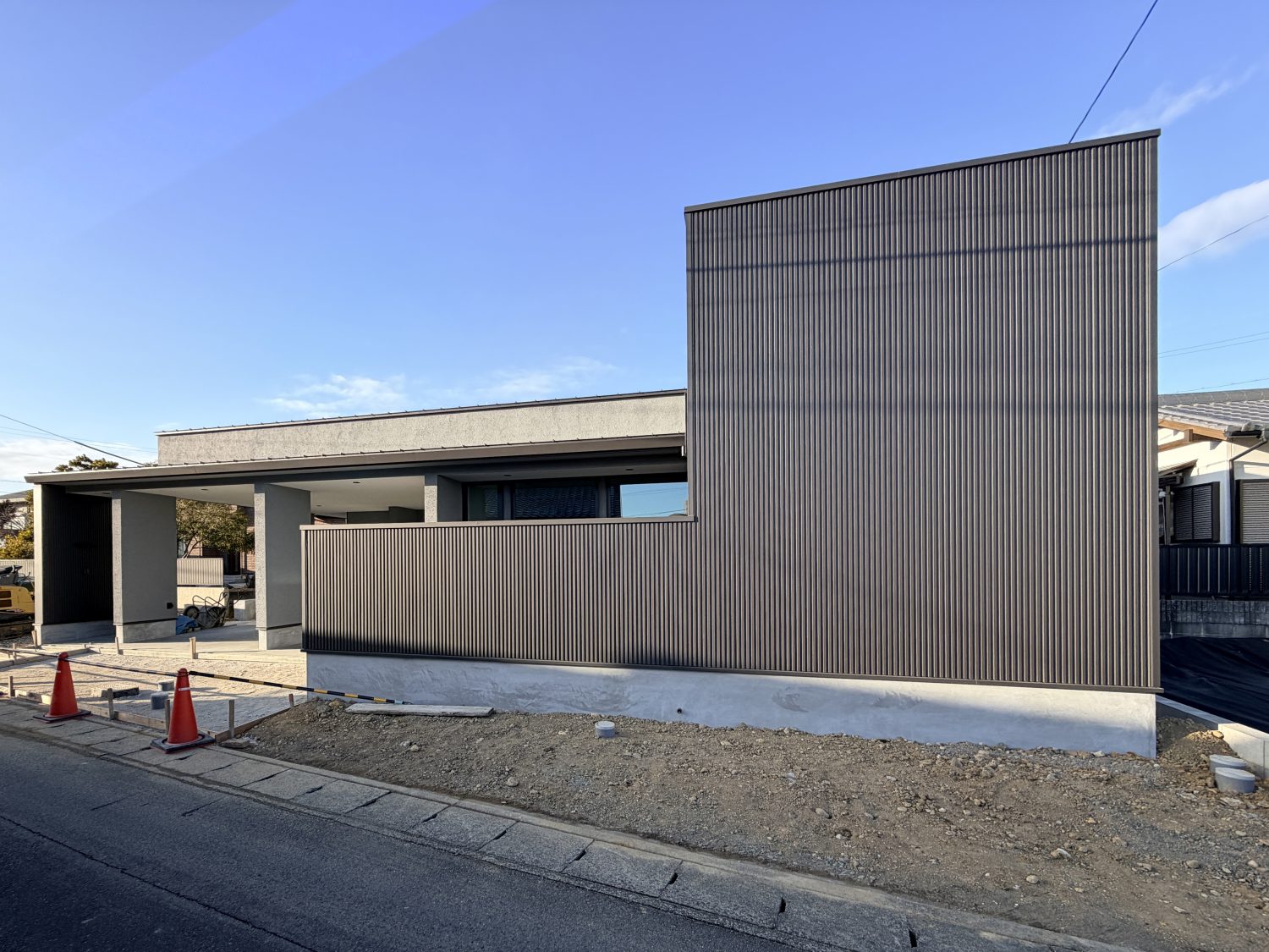 みよし市_住宅 完了検査&外構工事